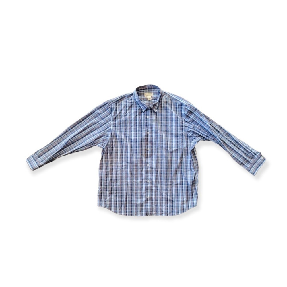Duluth Trading Co casual shirt wrinkle fighter button down 2XL
